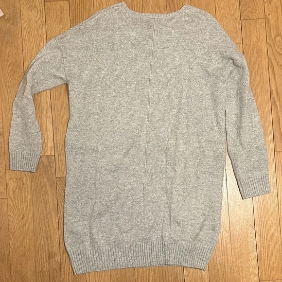 Roots Gray Long Sleeve Sweater Dress - Size S - Picture 5 of 5